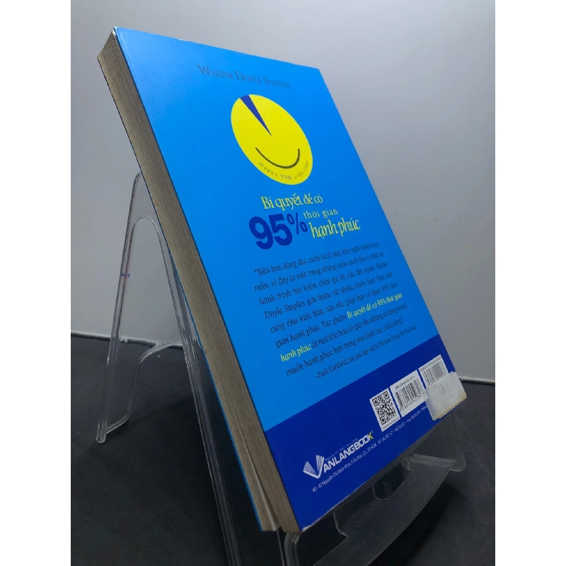 Bí quyết để có 95% thời gian hạnh phúc 2017 mới 80% ố bẩn nhẹ bụng sách Walter Doyle Staples, Ph.D HPB1207 KỸ NĂNG 916049