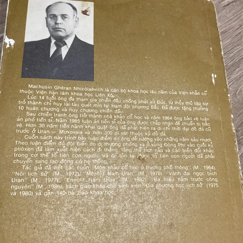 NGUỒN GỐC LOÀI NGƯỜI, in tại Liên Xô 1986 713649