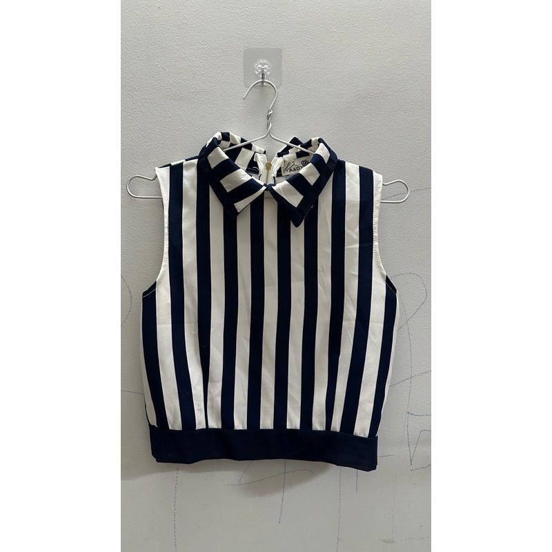 Áo croptop sát nách, dây kéo sau lưng 463071