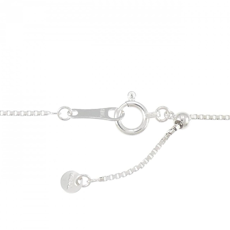 K18WG/K18PG Dây chuyền kim cương hình trái tim 0.10CT - Hàng hiệu Chính hãng 860127