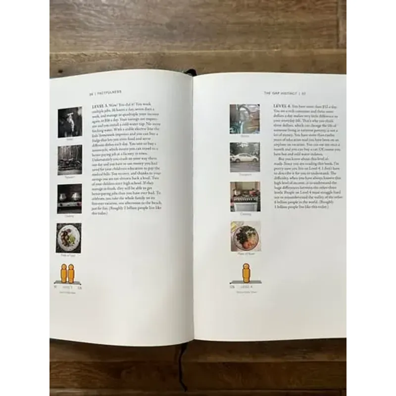 Factfulness - Hans Rosling & Ola Rosling (Bìa cứng khổ to, in màu toàn bộ, giáy láng) 730851