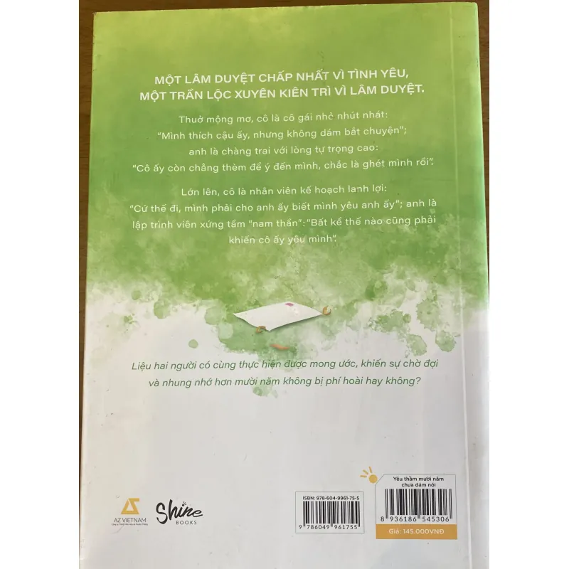 Yêu thầm 10 năm chưa dám nói 763386