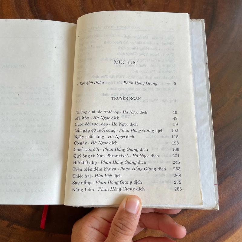 II Tựa sách: Tuyển Tập Tác Phẩm (Truyện ngắn & Thơ) - IVAN BUNHIN - 2002 452785