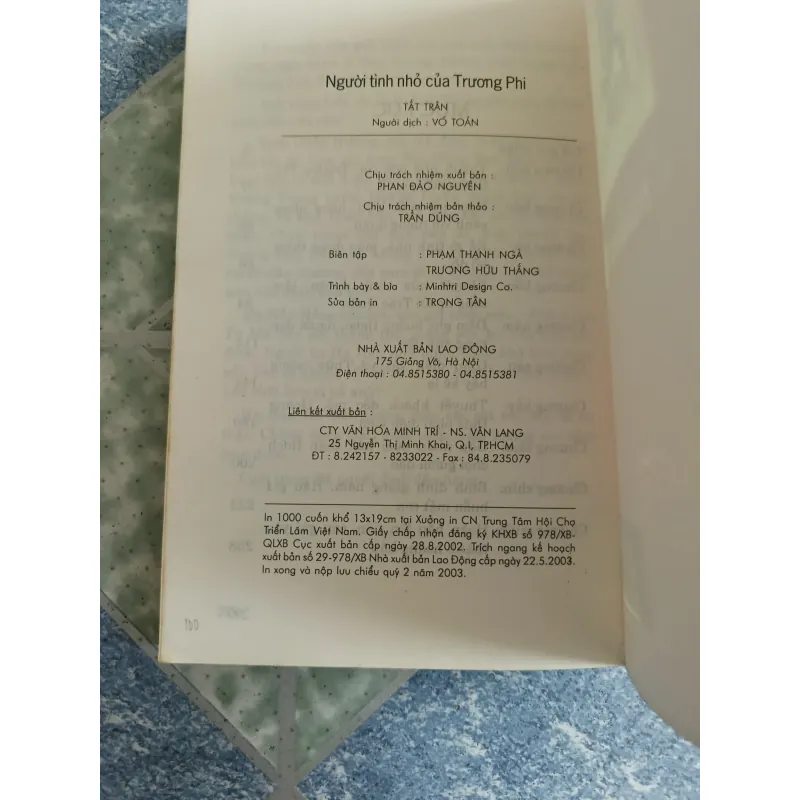 Người tình nhỏ của Trương Phi - Tất Trân 561466