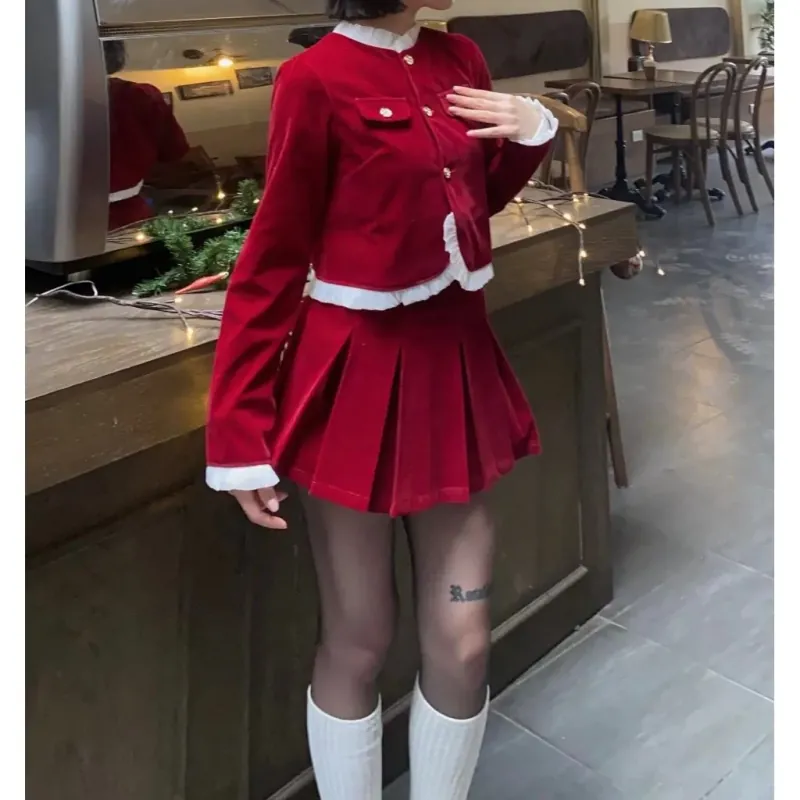 Set nhung đỏ 932090