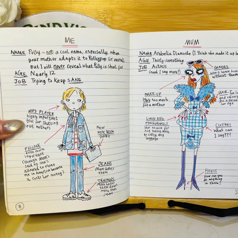 [Sách tiếng Anh 2hand] Like new 90% - Polly Price’s Totally Secret Diary 960506