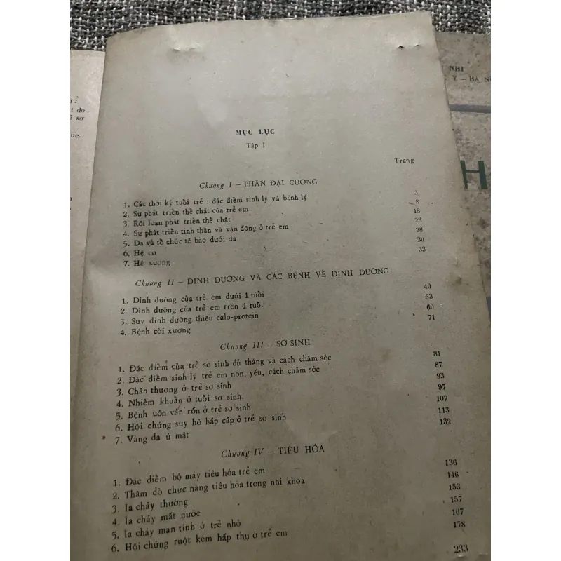 Nhi khoa 2 tập, khổ lớn hơn 400 trang  1022799