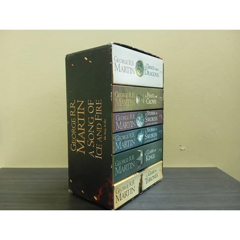 Game of thrones boxset, sách ngoại văn tiếng Anh, english book tiểu thuyết  595973