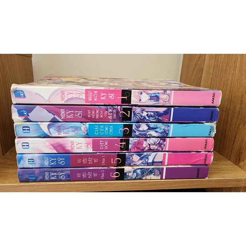 Bộ sách Mệnh kỵ sĩ 703517