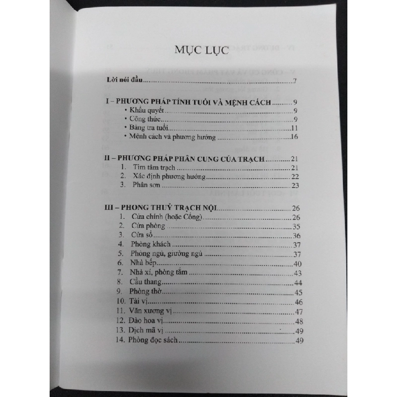 Bát Trạch ứng dụng mới 80% ố nhẹ 2000 HCM2207 Ngô Tương Phùng TÂM LINH - TÔN GIÁO - THIỀN 190461