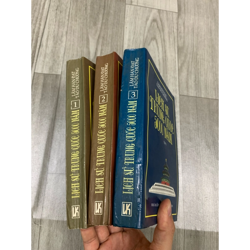 Lịch sử trung quốc 5000 năm. Bộ 3 tập. 1b2 525374