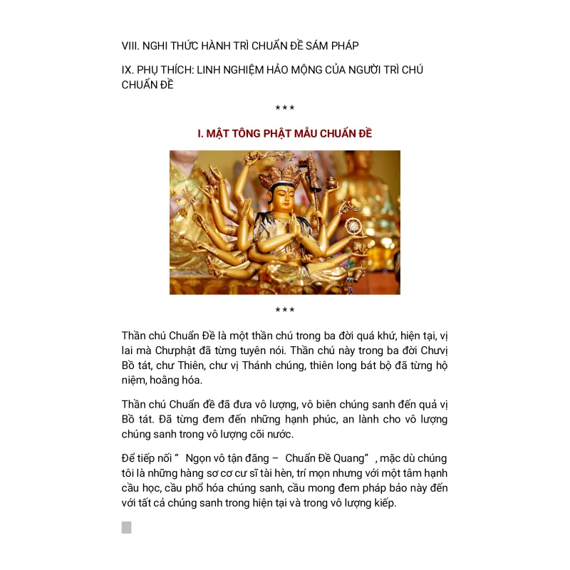 SÁCH MẬT TÔNG PHẬT MẪU CHUẨN ĐỀ - MẬT TÔNG CHIÊU TÀI ĐỔI VẬN 761808