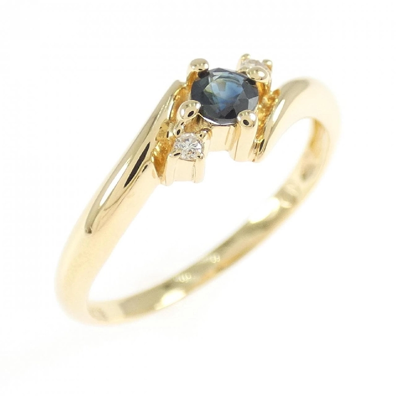 Nhẫn Sapphire K18YG - Hàng hiệu Chính hãng 855607