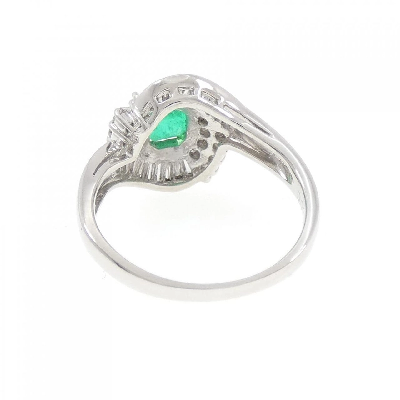 Nhẫn Emerald PT900 0.535CT - Hàng hiệu Chính hãng 851377