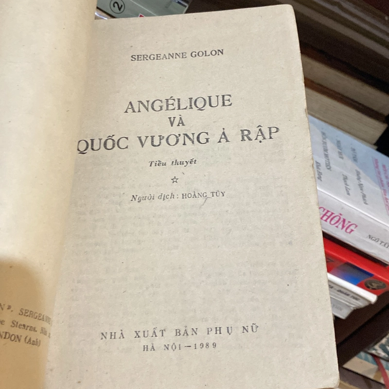 TÌNH SỬ ANGELIQUE VÀ VƯƠNG QUỐC Ả RẬP, TẬP 1 (1989) 470906
