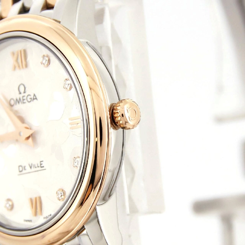 Đồng hồ Omega De Ville Prestige Butterfly RG Combi 8P 424.20.27.60.52.002 SSxPG Quartz - Hàng hiệu Chính hãng 877743