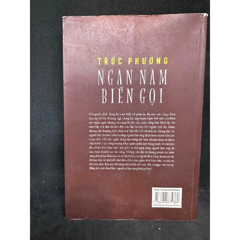 Ngàn năm biển gọi Trúc Phương New 70% (mất trang lót đầu và cuối, nhưng ko ảnh hưởng nội dung sách) SBM2104 343039