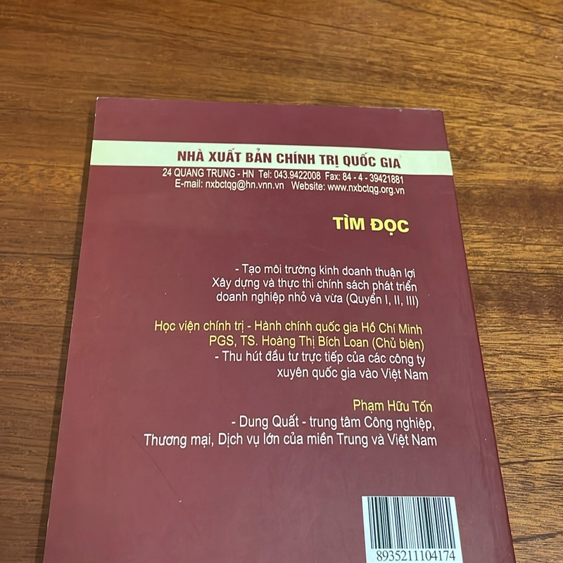 Phát Triển Công Nghiệp Hỗ Trợ Ở Việt Nam (Lý Thuyết, Thực Tiễn, Chính Sách) - Lê Thế Giới 507786