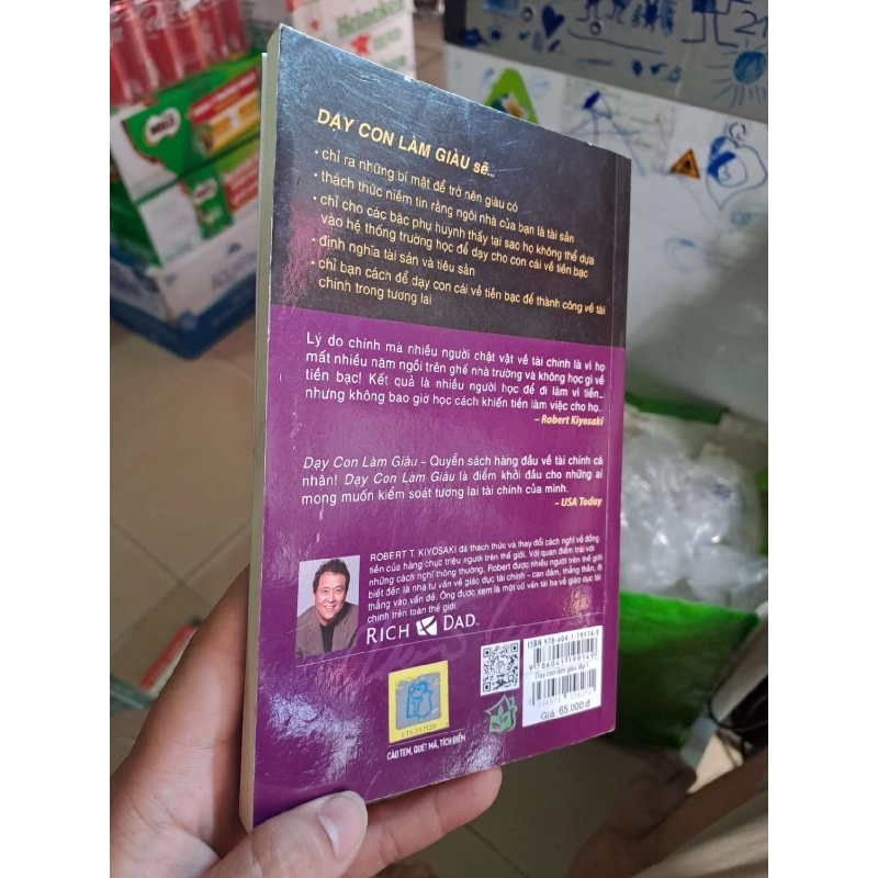 Dạy con làm giàu - 1 - để không có tiền vẫn tại ra tiền - Robert T. Kiyosaki KỸ NĂNG HCM0910 920427
