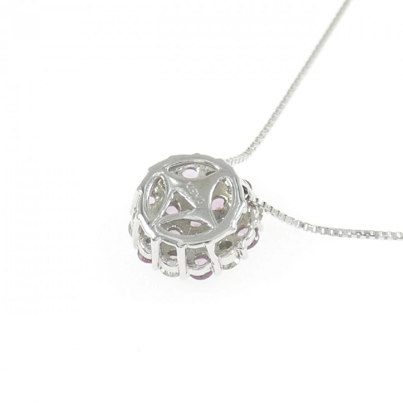 K18WG Sapphire Necklace - Hàng hiệu Authentic 862061