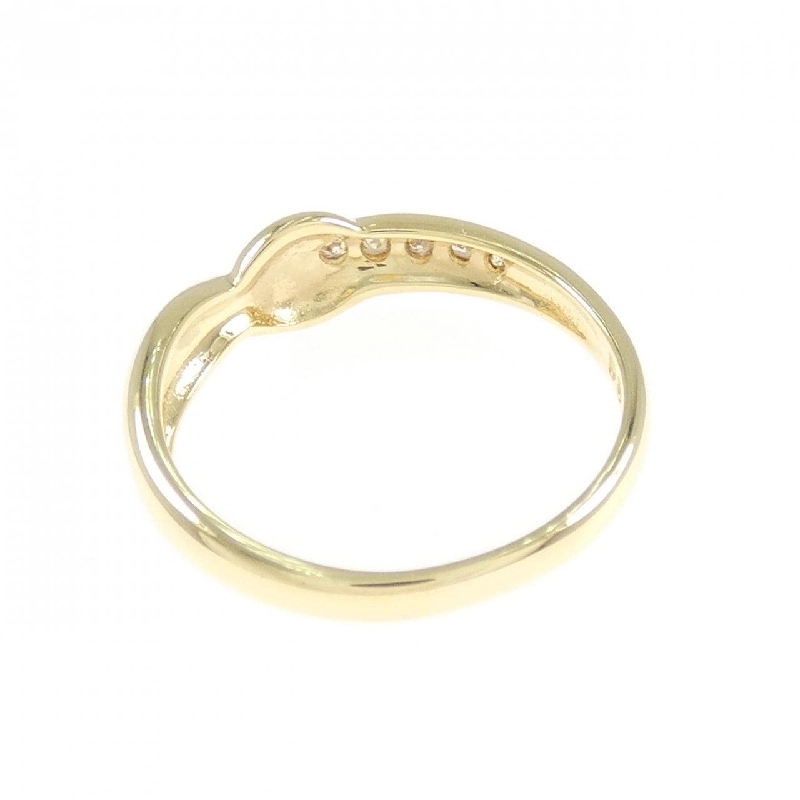 Nhẫn kim cương K18YG 0.03CT 669305