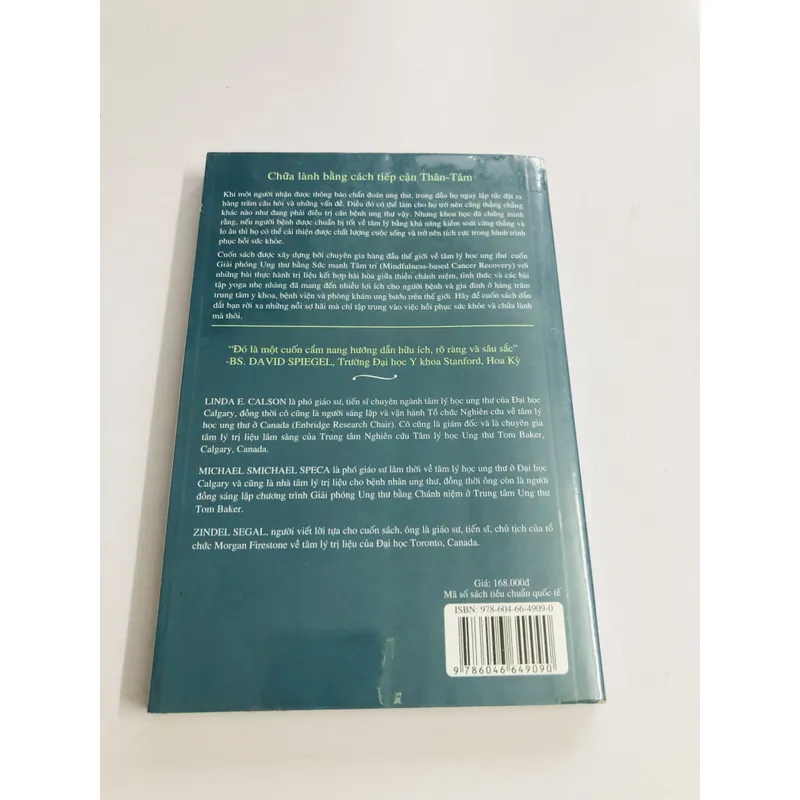 GIẢI PHÓNG UNG THƯ BẰNG SỨC MẠNH TÂM TRÍ 721020