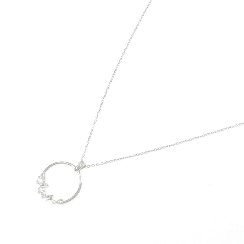 K18WG Dây chuyền kim cương 0.12CT - Hàng hiệu Chính hãng 856446