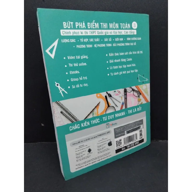 [Phiên Chợ Sách Cũ] Bứt phá điểm thi môn toán 32018 2303 428319