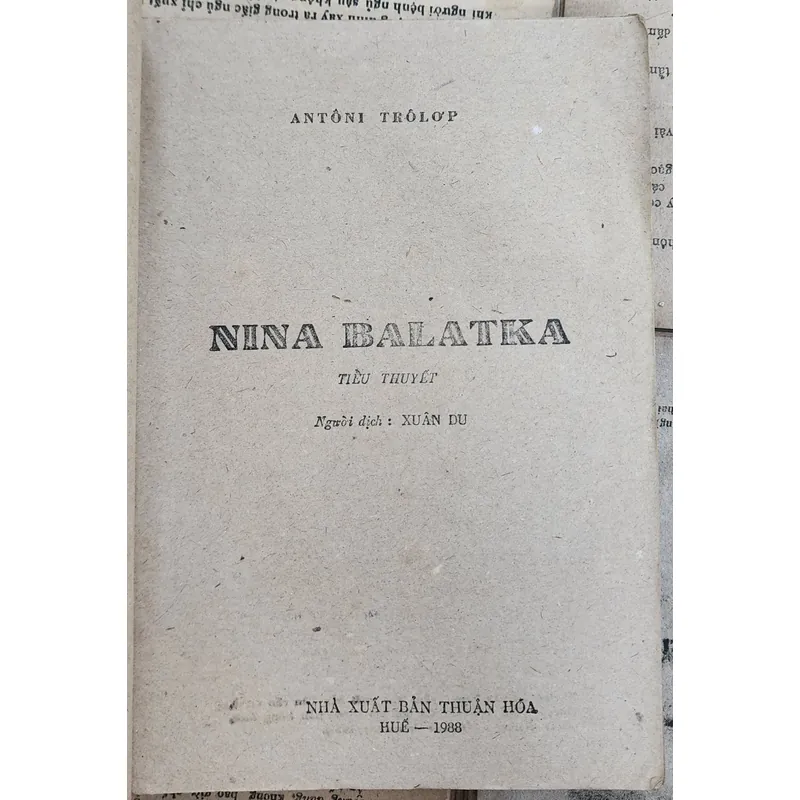 Tiểu thuyết NINA BALATKA (Anthony Trollope) 728167