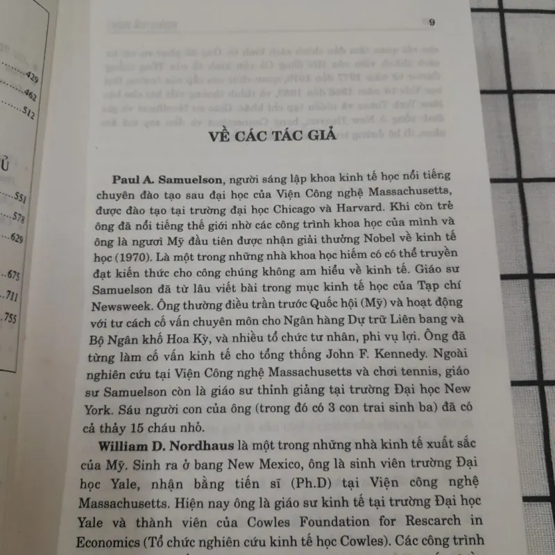 Sách dịch KINH TẾ HỌC tập 1. Tg. PAUL SAMUELSON- NORDHALLS.  569980