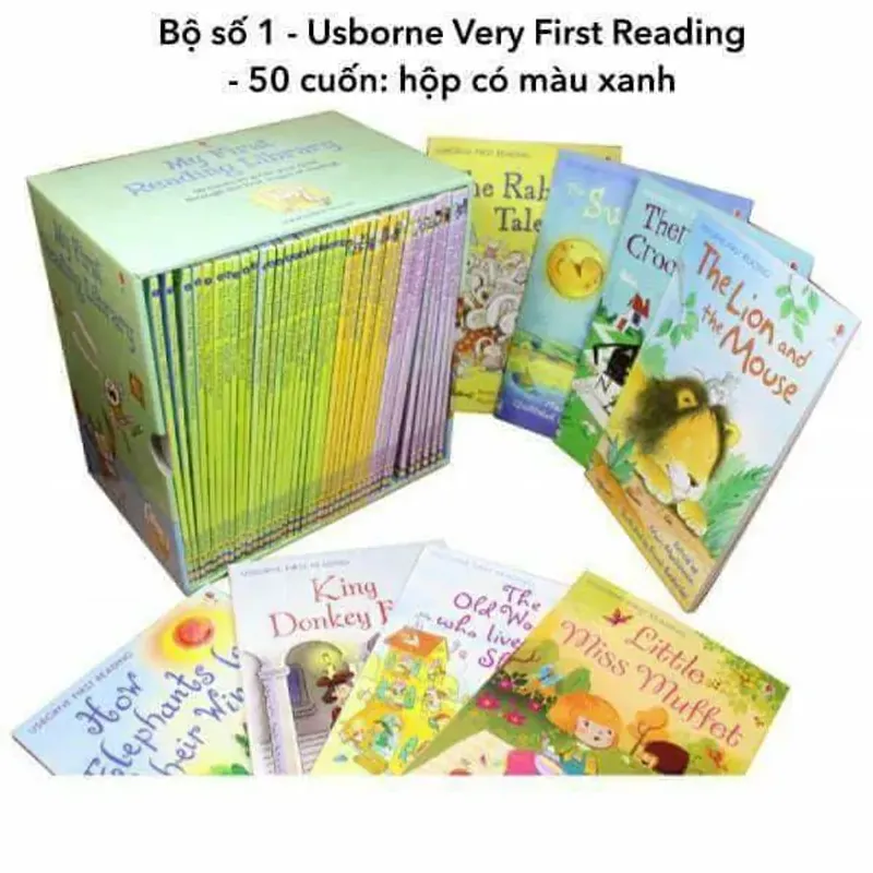 The Usborne My First Reading Library - Usborne xanh (Sách nhập) - 50 quyển + File Mp3 1038281