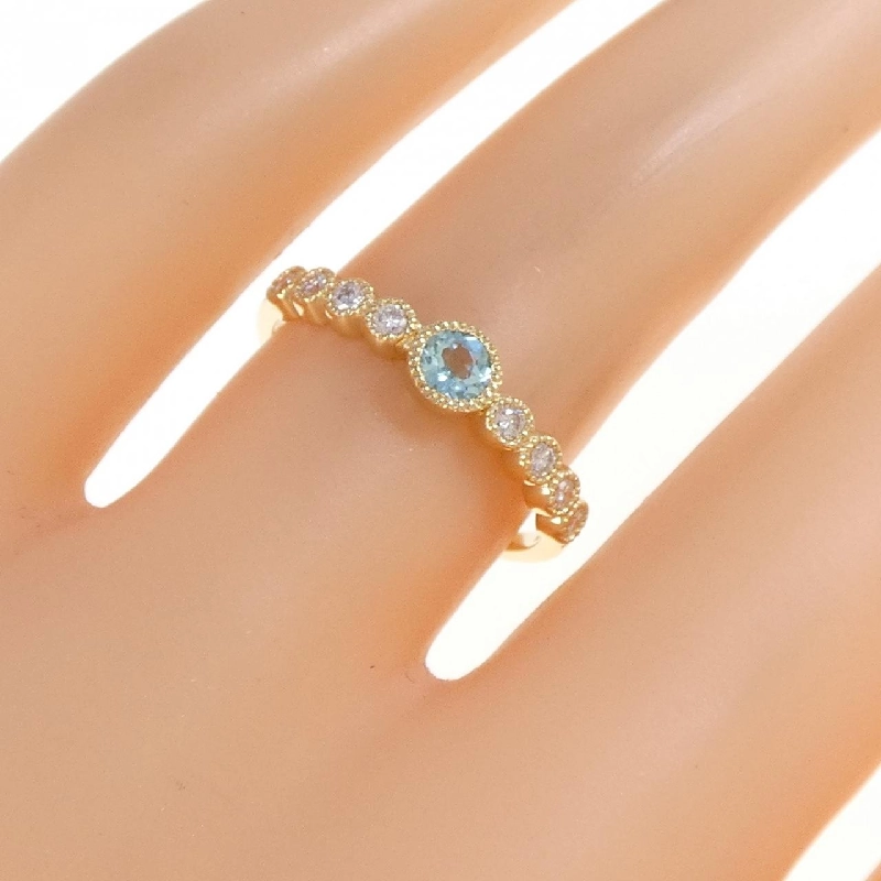 Nhẫn Tourmaline K18YG 0.13CT 668557