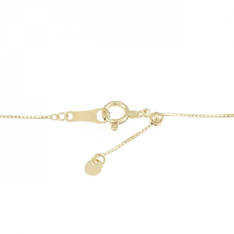 K18YG Dây chuyền hình chữ thập - Hàng hiệu Authentic 860955