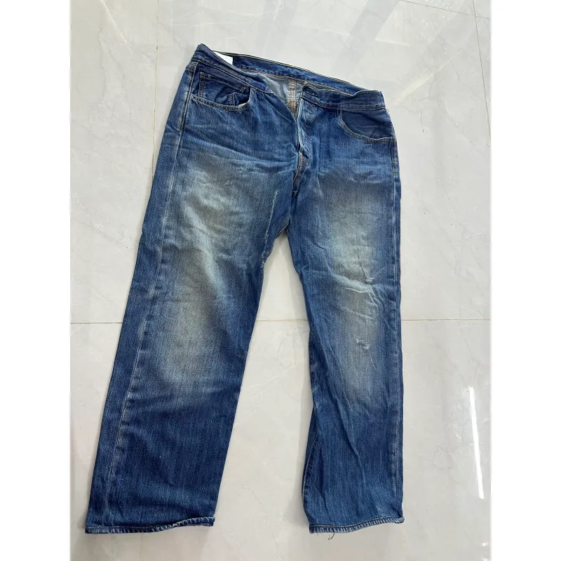 Quần jeans nam slim fit dáng chuẩn, màu xám và xanh đậm 800422