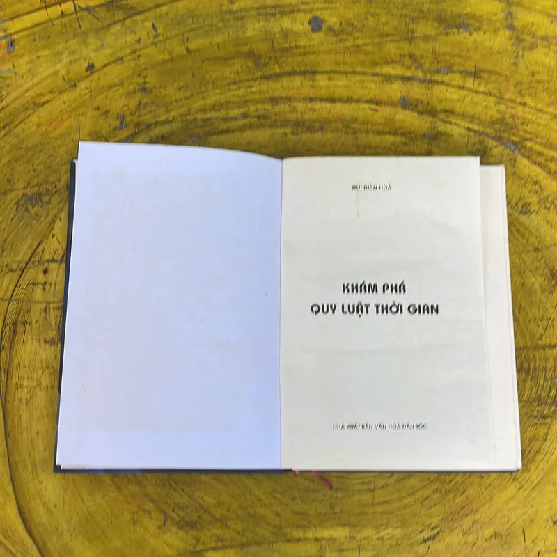 KHÁM PHÁ QUY LUẬT THỜI GIAN- BÙI BIÊN HOÀ 719615