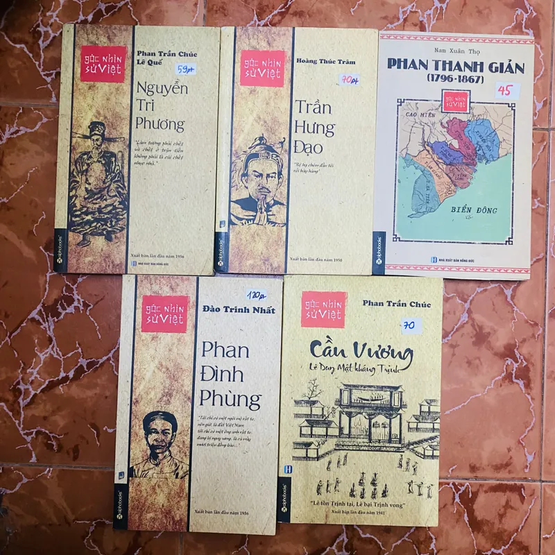 Combo 5 cuốn góc nhìn Sử Việt  706474