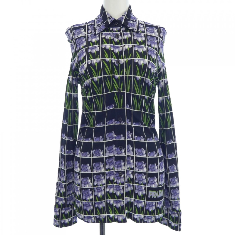 【Mã giảm giá】Áo sơ mi PRADA 645977