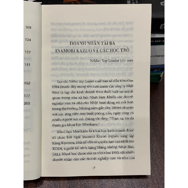 Triết lý kinh doanh của Inamori Kazuo – Nikkei Top Leader 553628