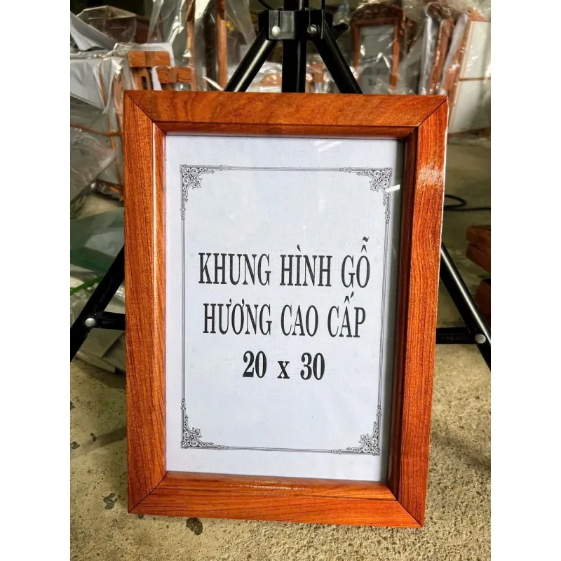 Khung Hình Gỗ Hương Cao Cấp 20 x 30cm và 25 x 35cm 750932
