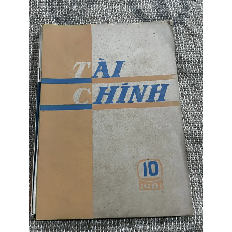 Tạp chí tài chính - khổ lớn - 10.1981  1021375