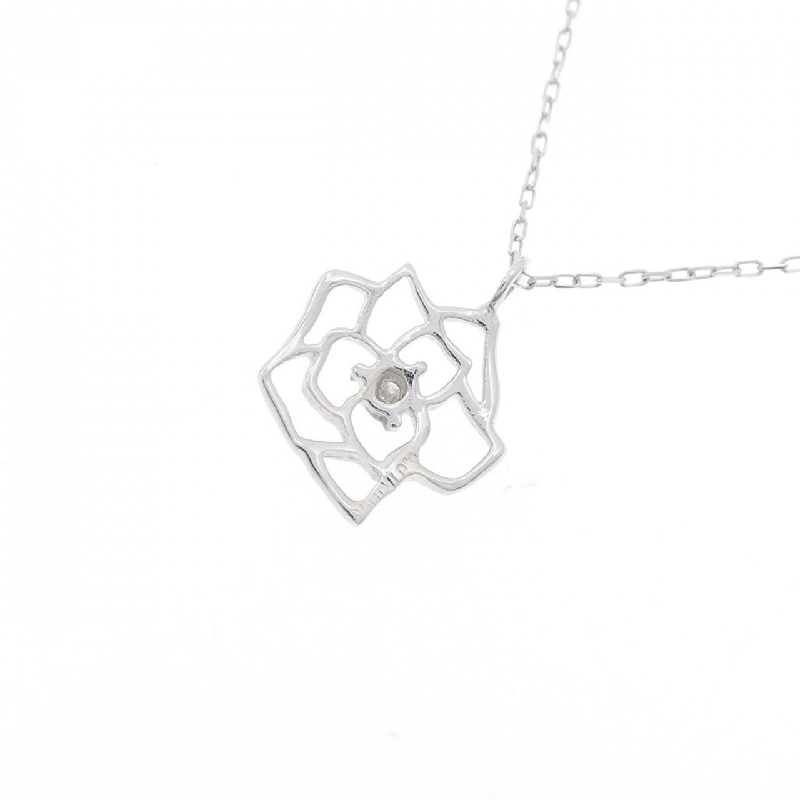 K10WG Rose Diamond Necklace 0.01CT - Hàng hiệu Authentic 863697