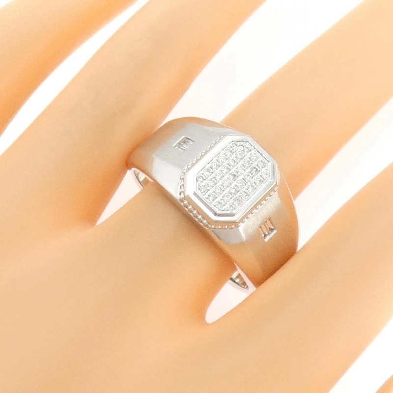 Nhẫn kim cương K18WG 0.290CT - Hàng hiệu Authentic 848176