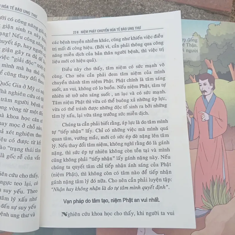 Niệm Phật chuyển hóa tế bào ung thư 1030145