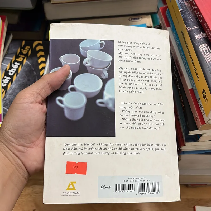 [Sách Tặng Khi Có Đơn] - II Tựa sách: Dọn Cho Gọn Tâm Trí - Yuko Hirose - 2019 698005