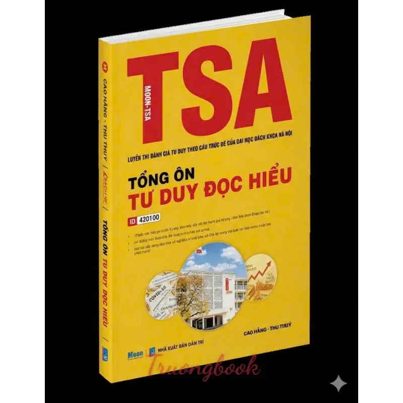 Sách - TSA Luyện thi ĐGTD theo cấu trúc đề của ĐH BKHN – Tổng ôn Tư duy đọc hiểu 925907