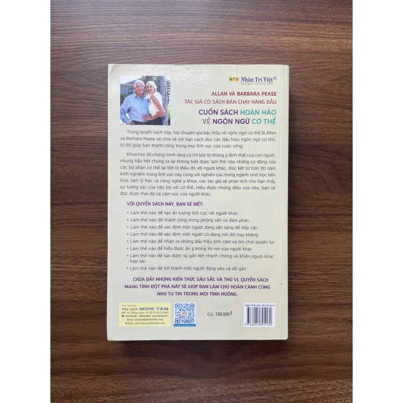 Cuốn sách hoàn hảo về ngôn ngữ cơ thể - Allan & Barbara Pease 970527