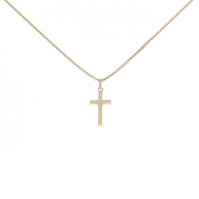 K18YG Dây chuyền hình chữ thập - Hàng hiệu Chính hãng 857043