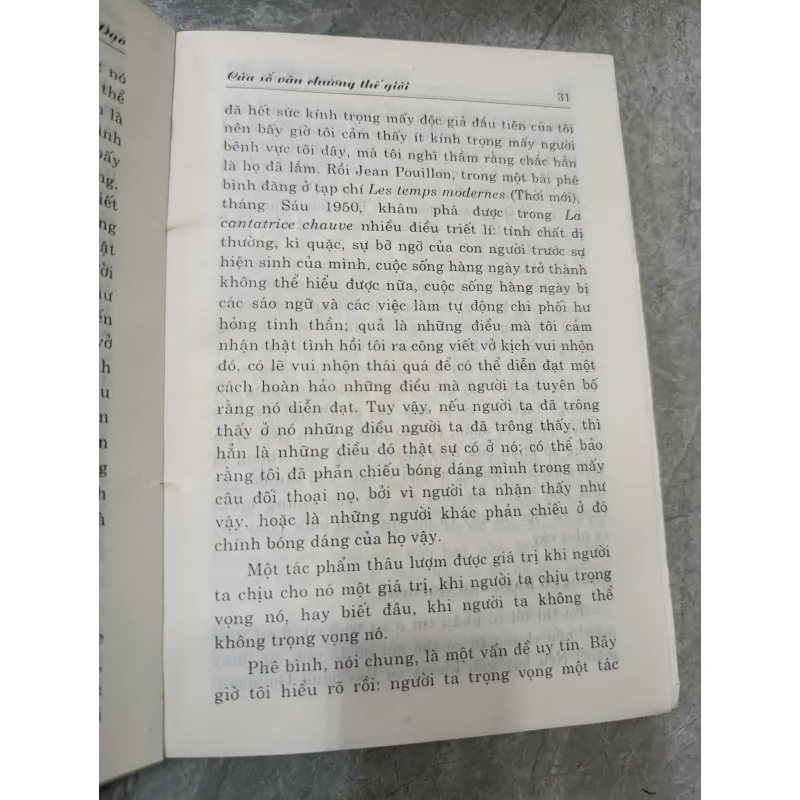 CỬA SỔ VĂN CHƯƠNG THẾ GIỚI - TRẦN THIỆN ĐẠO 577795