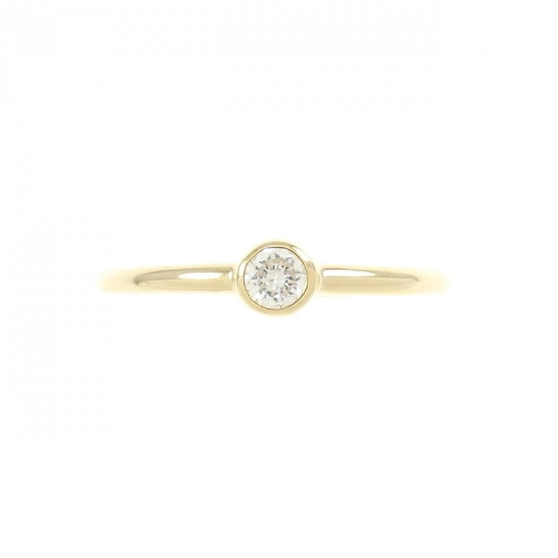 Nhẫn kim cương K18YG 0.10CT - Hàng hiệu Authentic 857396