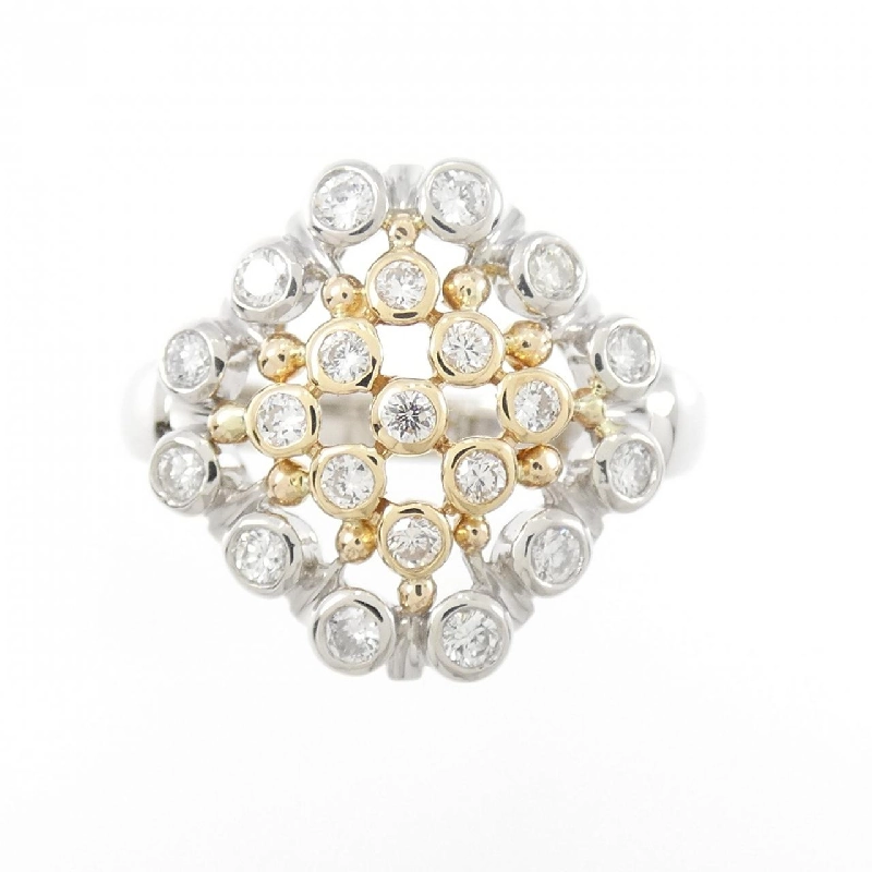 Nhẫn kim cương PT/K18YG 0.35CT 672744